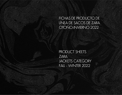 Fichas de Producto - Sacos Zara