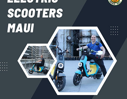 Eco-Friendly Adventure: Electric Scooters Maui!