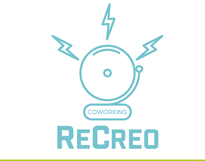 Logotipo e identidad visual: ReCreo Coworking