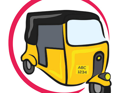 Rickshaw Logo Stock Vector (Royalty Free) 681690175 | Shutterstock