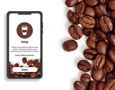 Sign Up And Sign In Page for ordering coffee app
