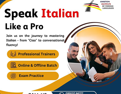 Ambition Institute-Master Italian Language Classes