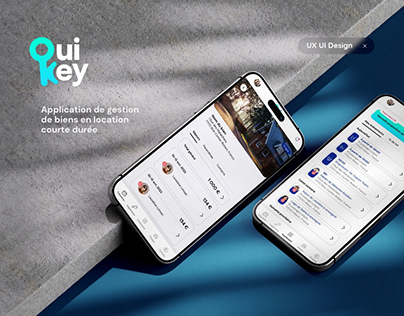 Ouikey • UX UI Design d'application