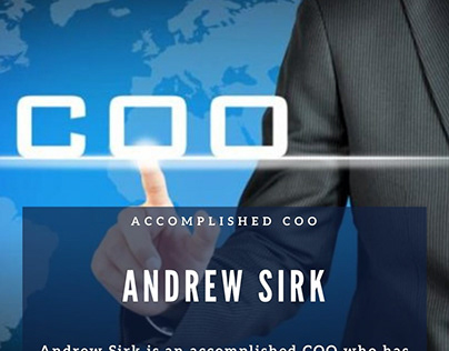 Andrew Sirk - Accomplished COO