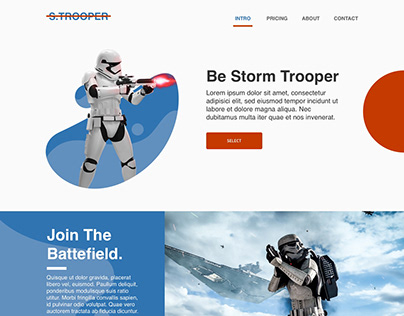 Storm Trooper Website