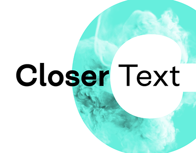 Closer Text typeface