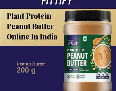 Plant Protein Peanut Butter Online In India