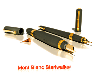 Projeto caneta Mont Blanc ( Startwalker )- 3ds Max 2011