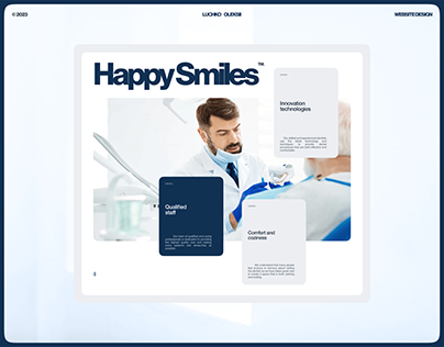 HappySmiles | Dental Clinic website