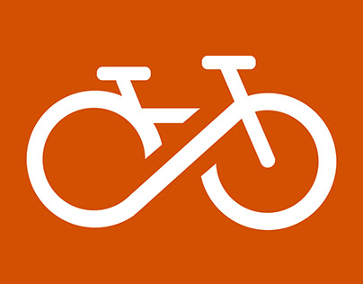 Logo for bike delivery company