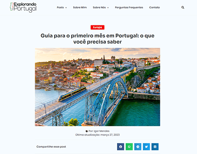 Blog Article | Explorando Portugal