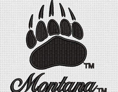 Montana Paw Embroidery logo.
