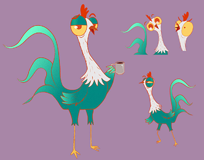 The weird rooster