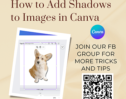 canva tutoria adding shadows