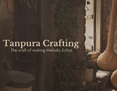 Tanpura Crafting- Documentation and Identity design