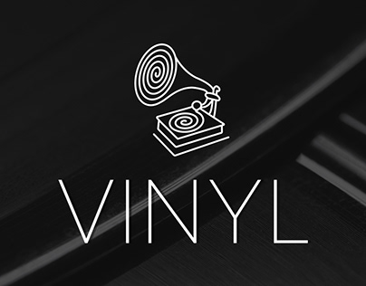 LOGO for vinyl records shop VINYL