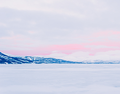 Thick Ice, Pink Sky