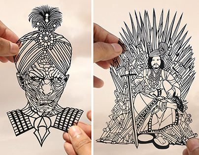 Indian Game Of Thrones - Papercuts