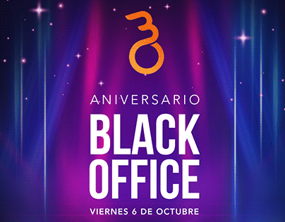 Aniversario Black Office