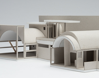 1:50 Scale model – Studio apartment 1934, Le Corbusier