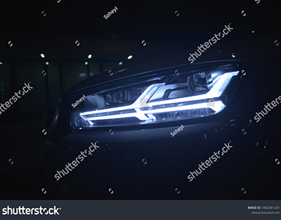 LED Car Frontlight 1 (Audi Q7)