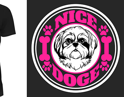 Doge t-shirt design