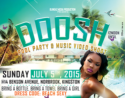 Design: Doosh Pool Party & Music Video