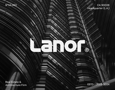 Lanor® - Logo Design I Real Estate Business Branding