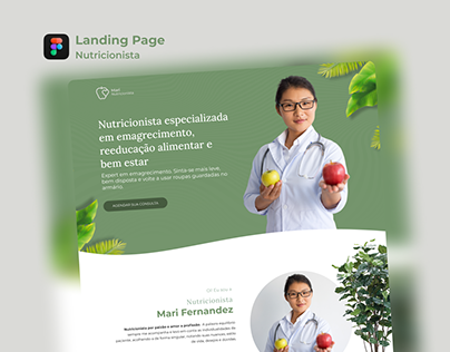 Landing Page UI Nutricionista