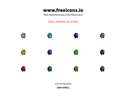 Free among us icons