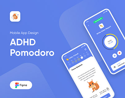 ADHD Pomodoro - Focus Mobile App