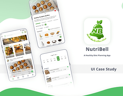 NutriBell - UI Case Study