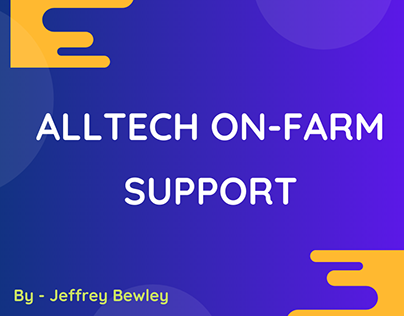 Jeffrey Bewley - Alltech On-Farm Support