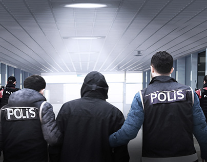 Turkish Police Detention of Person Manipulation