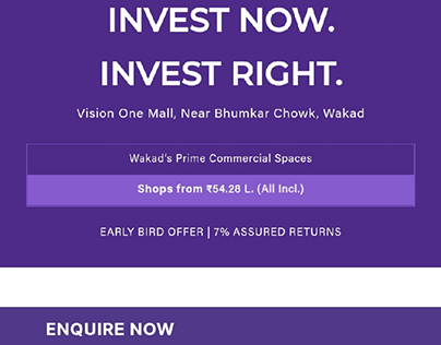 Vision One Mall - Landing Page Content