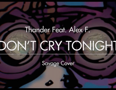 ''Don't Cry Tonight'' - Motion Graphics Music Video