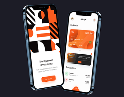 Orange: Fintech app
