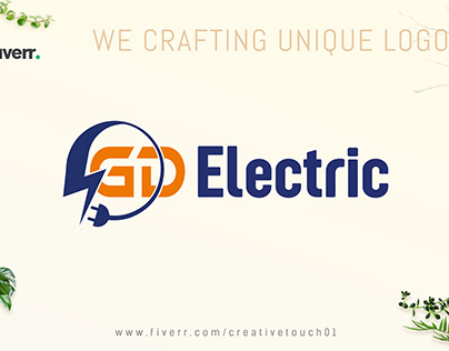 GD Electric Logo design