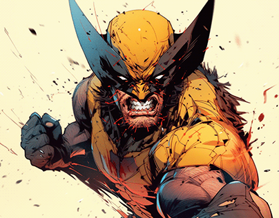 X-Men comic art