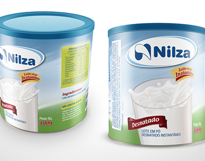 Powdered Milk Can Labels / Brazil
