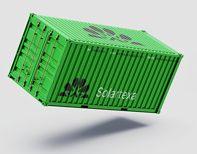 Solartexa brand visual identity design
