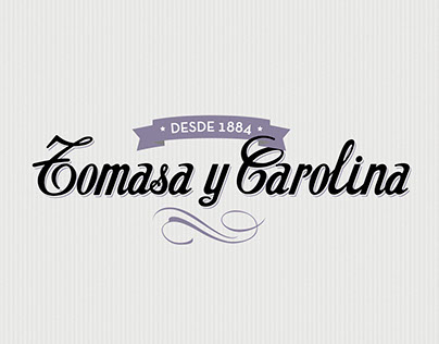 Tomasa y Carolina / web & logo restyling
