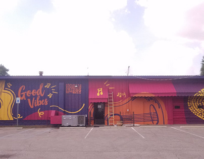 Good Vibes Mural | Franklin, IN