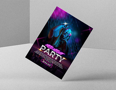 Party flyer design