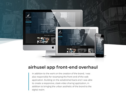 Airhusel: Branding & App Design
