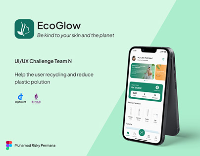 EcoGlow - Recycling Plastic Polution Mobile Apps