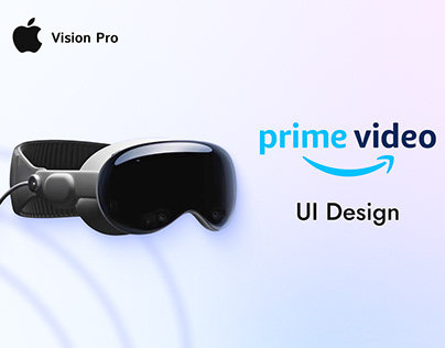 Prime Video UI - Vision Pro