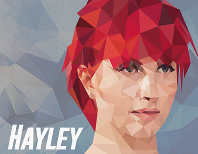 Hayley Williams Low Poly