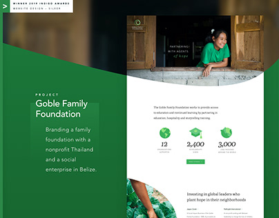 Goble Family Foundation – Website Design Case Study