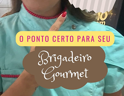 Brigadeiro Gourmet - reel de Instagram
